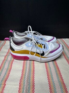 Nike Air Max Dia White Pollen Rising Woman's Size 8.5